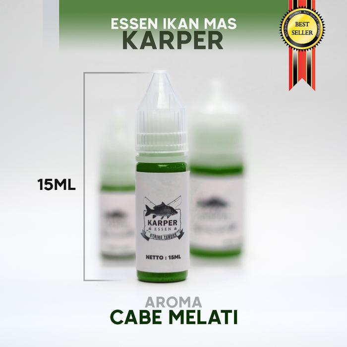 Gambar PROMO ESSEN IKAN MAS KARPER AROMA CABE MELATI - BOTOL 15ML dari DFASHBANDUNG undefined Tokopedia