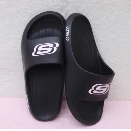 Gambar Sandal Selop Wanita Sandal Skechers Sandal Wanita Sketcher Terbaru - Hitam, 38 dari OliveFashion25 undefined Tokopedia