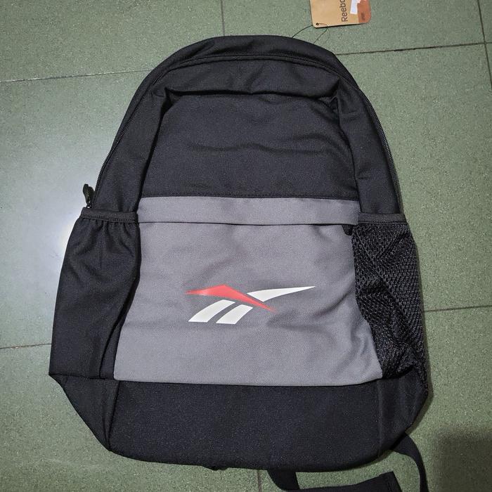 Gambar tas anak sekolah kantor model backpack ransel Reebok original - Abu-abu dari Pippybabywear undefined Tokopedia