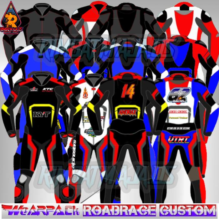 Gambar Wearpack Balap Custom / Baju Wearpack Road Race Custom Anak dan dewasa - Custom dewasa, Size Custom dari Askeyra Shop undefined Tokopedia