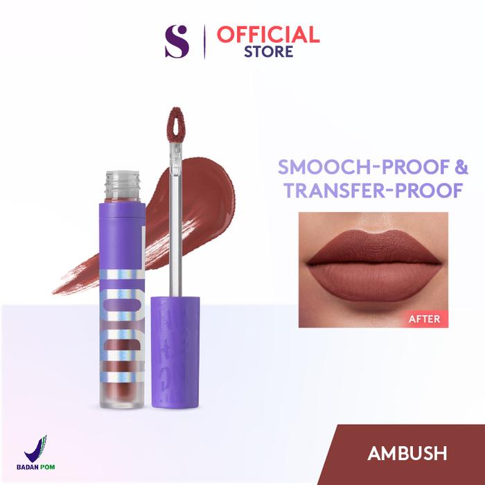 Gambar SOMETHINC IDOL BLURRY Soft Lip Matte - Lip Cream Matte - Ambush dari Somethinc undefined Tokopedia