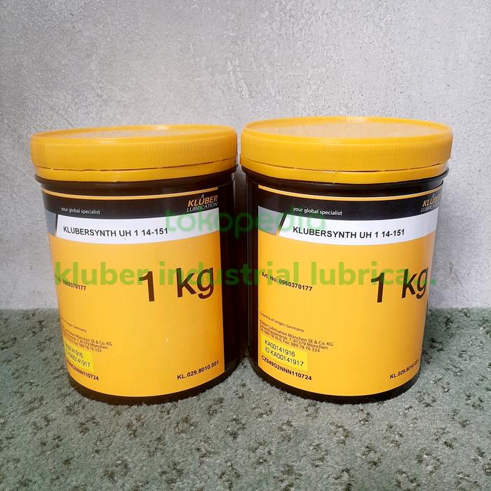 4本 KLUBERSYNTH-UH1-14-151 NOKグリース クリューバー クリューバー