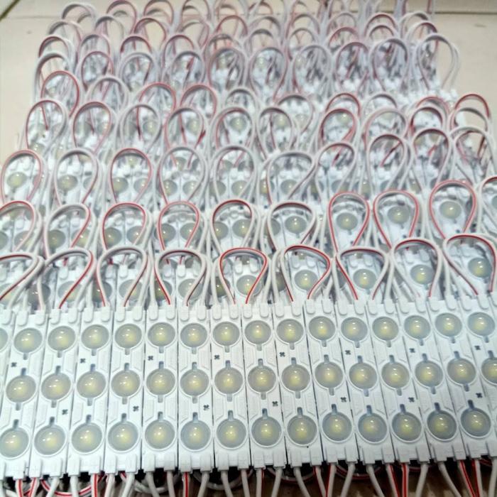 Gambar Lampu modul LED 12v 3mata LED Mudule Neon Box Led - Pure White dari Star Of Life 57 57 undefined Tokopedia