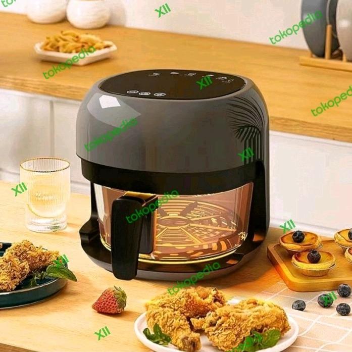 Gambar IDEALIFE IL~200B Air Fryer 4 Liter Penggoreng Tanpa Minyak 650 Watt dari Xll Yoss undefined Tokopedia
