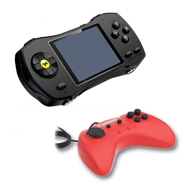 Gambar F1 Model Mobil Handheld Retro konsol game 3.0 Inch LCD Game Player - Black-2 Player dari Star Banner Tech undefined Tokopedia