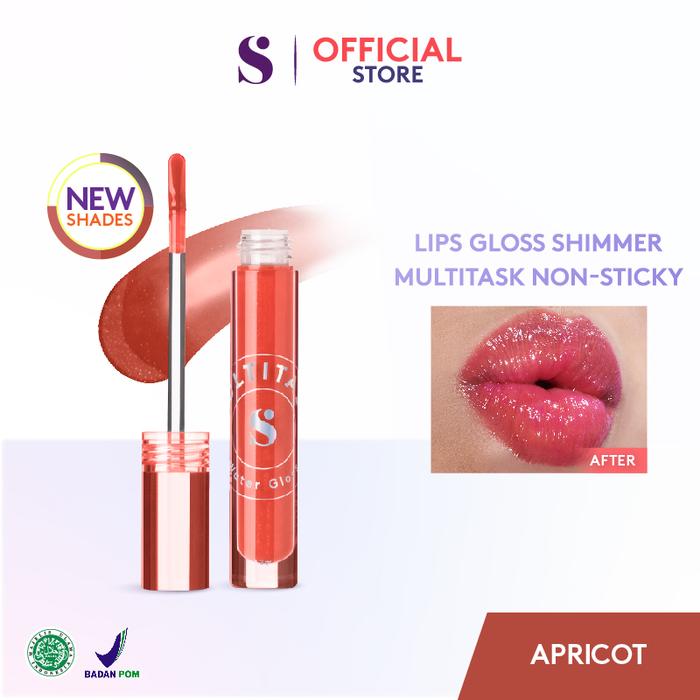 Gambar SOMETHINC MULTITASK Water Gloss - Lip Gloss - Apricot dari Somethinc undefined Tokopedia