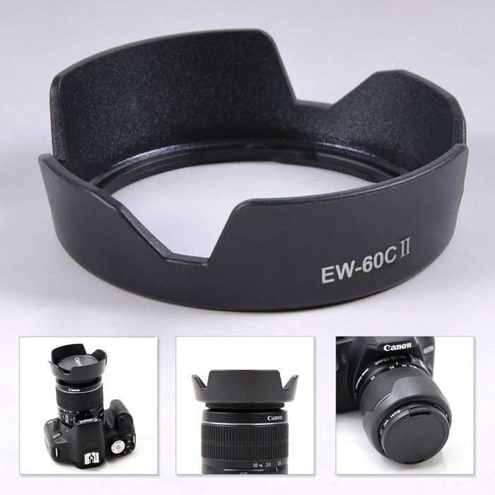 Canon Ew 60c Ii 60c Lens Hood Canon Ef-s 18-55mm