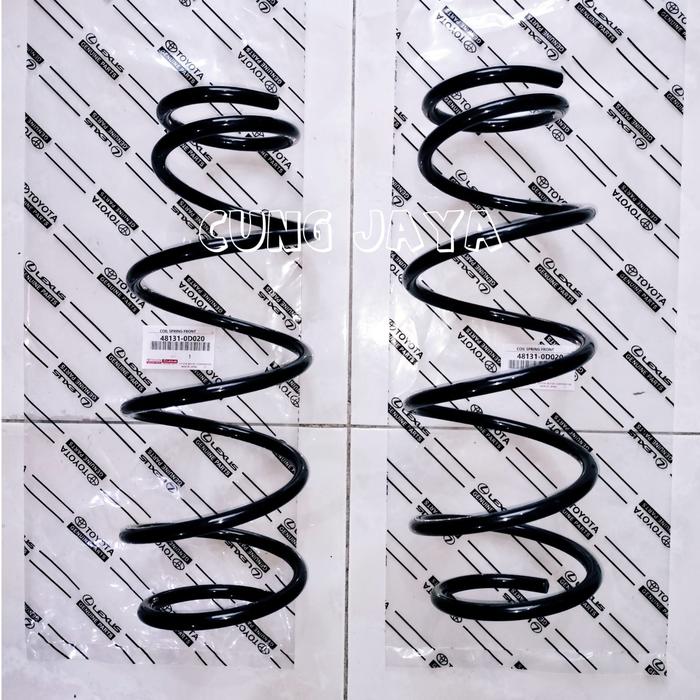 Spring Ulir Jual PER KEONG SPIRAL ULIR COIL SPRING DEPAN VIOS NEW GEN 2 ASLI JAPAN ...