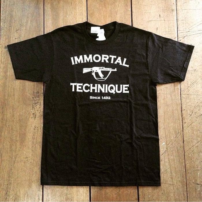 Gambar KAOS BAND IMMORTAL TECHNIQUE / TSHIRT MUSIC / RAP / CORE / HIP HOP - S dari Anarkopop HQ undefined Tokopedia