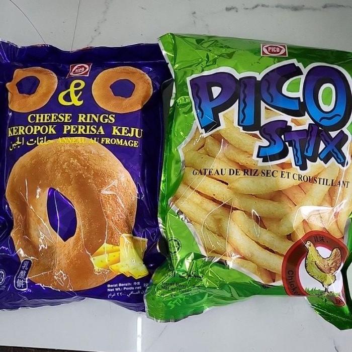 Gambar Pico stix/ Cheese ring stik rasa ayam malaysia - Ayam (hijau) dari TokoAkun.pnk undefined Tokopedia