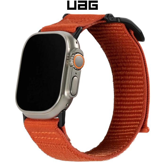 Gambar Strap Apple Watch iWatch Ultra 49mm 2022 UAG Active Waterproof Band - Rust Orange dari Amuger Store undefined Tokopedia