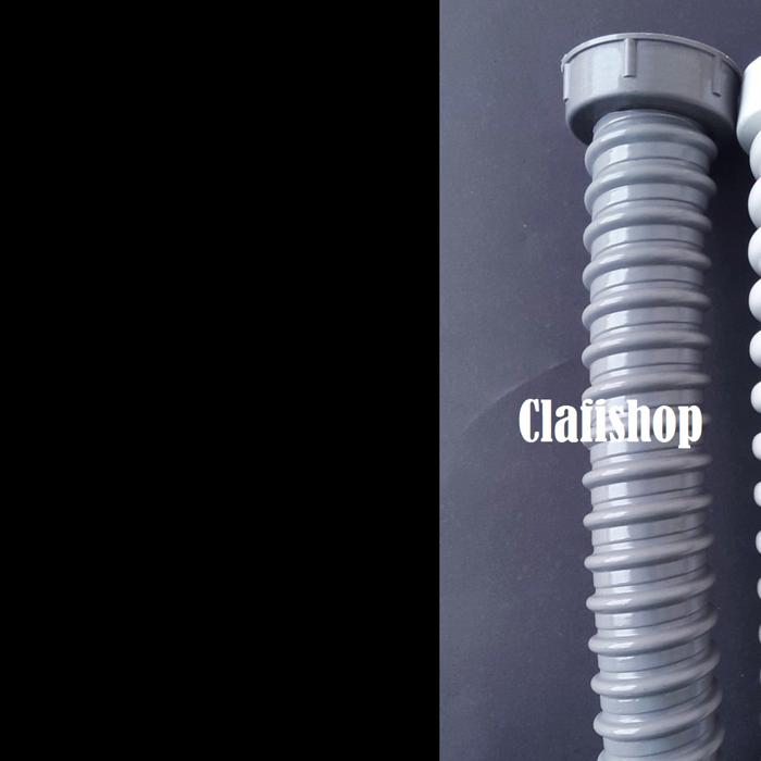 Gambar SELANG BAK CUCI PIRING SLANG PEMBUANGAN AIR WASTAFEL WASBAK TEBAL - Putih dari ClafiShop undefined 4 Tokopedia