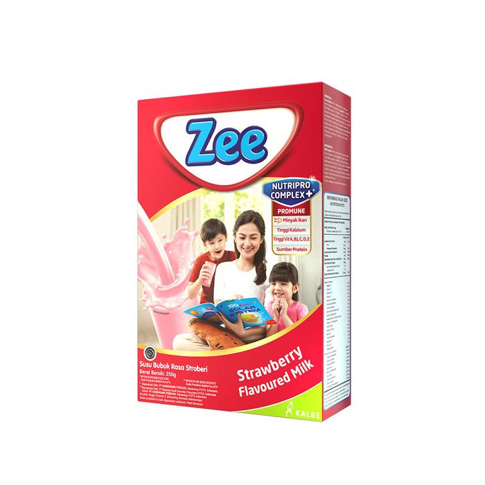 Gambar SUSU ZEE 350 GR - Strawberi dari Nadheera_Mart undefined Tokopedia