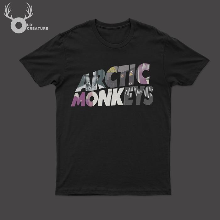 Gambar Kaos Band ARCTIC MONKEYS Size M-3XL Cotton Premium 24s - Hitam, M dari Old Creature Apparel undefined Tokopedia
