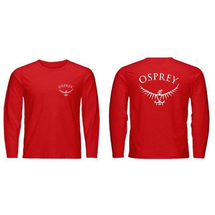 Gambar Kaos outdoor Kaos pendaki Kaos distro Kaos baju lengan panjang - Merah, XL dari Fashion New.id undefined Tokopedia
