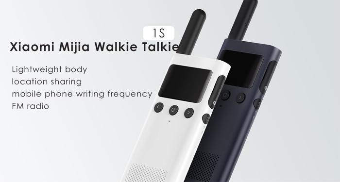 Gambar Xiaomi Walkie Talkie Mijia 1S Smart Walkie Talkie 1S Phone App Locatio dari BOSS RADIO undefined Tokopedia