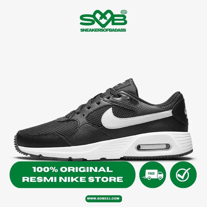 Jual Sepatu Sneakers Nike AIR Max SC Black Black White CW4555