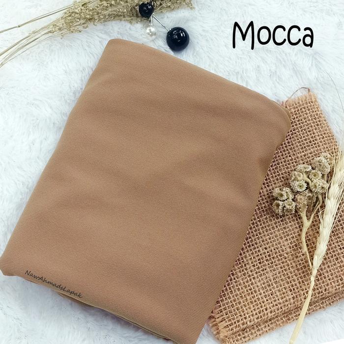 Gambar Bergo Tali Maryam Allsize Bahan Jersey Premium, Tebal Halus - Mocca dari NawAhmad's Lapak undefined Tokopedia