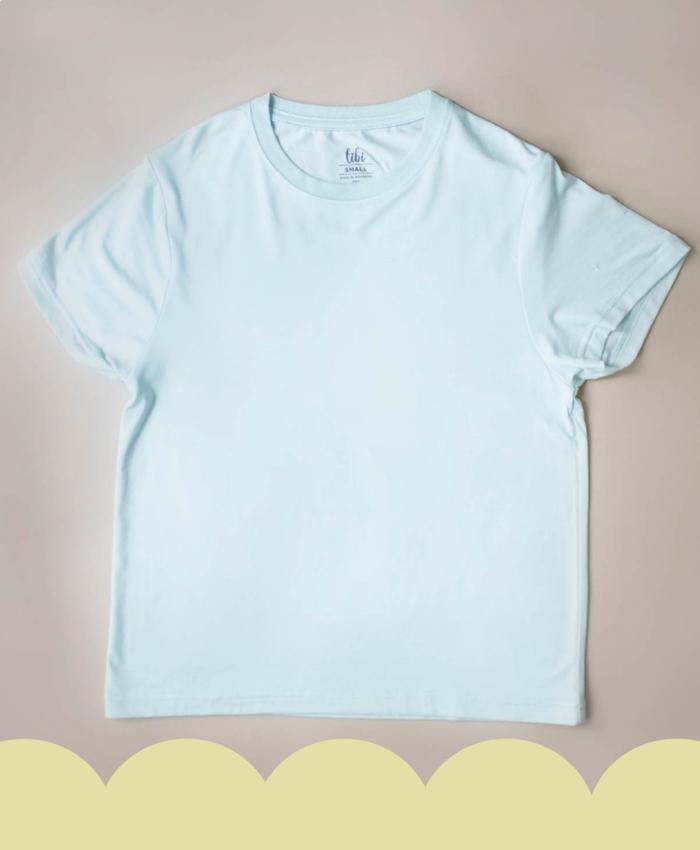 Gambar Kaos TENCEL, Dads Tee Mint - Mint, S dari Tibikidswear undefined Tokopedia