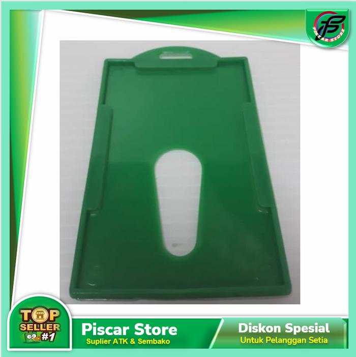 Gambar TOPLA ID Kartu Card Plate casing ID card COVER ID CARD - Hijau dari Piscar Store undefined Tokopedia
