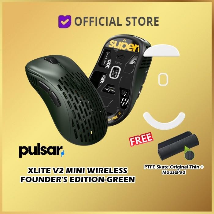 Gambar Pulsar XLite V2 Mini Wireless Gaming Mouse / XLite V2 FE Mini X-Lite - FE Army Green dari Dunia Mas Computer undefined Tokopedia
