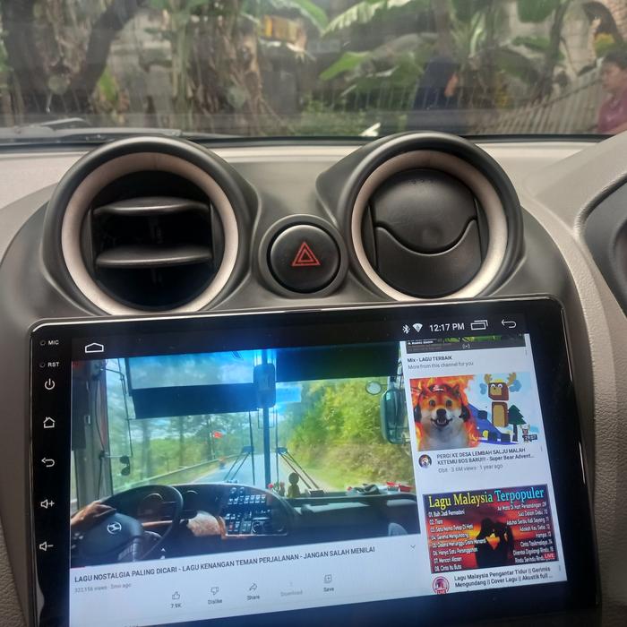 Jual pemasangan head unit Android buat datsun go - Kab. Bekasi - audio