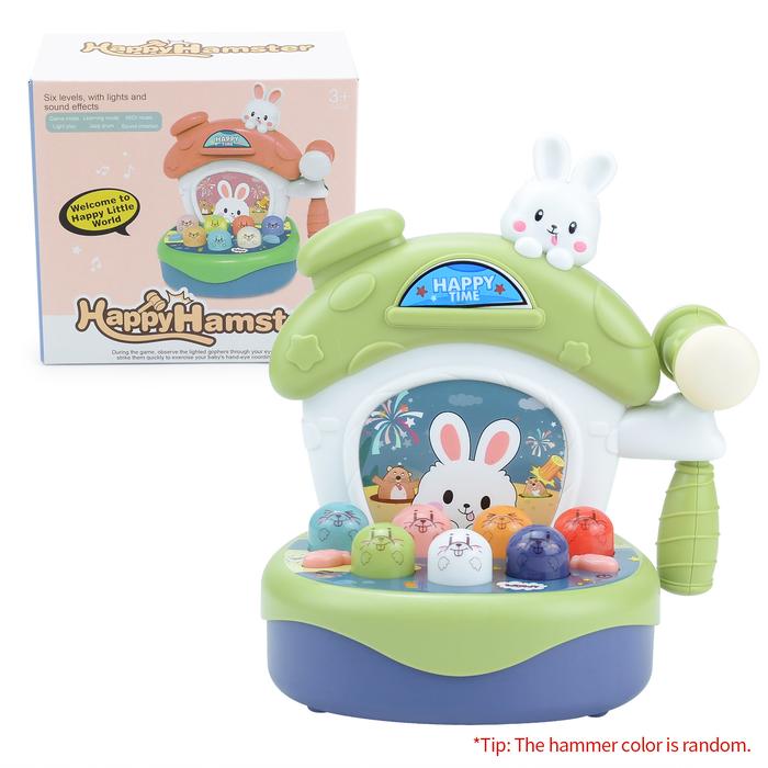 Gambar Mainan Anak Pukul Pukulan Tikus Happy Hamster Edukasi Bayi Bunyi Musik - Kelinci Hijau dari Toko Papin undefined Tokopedia