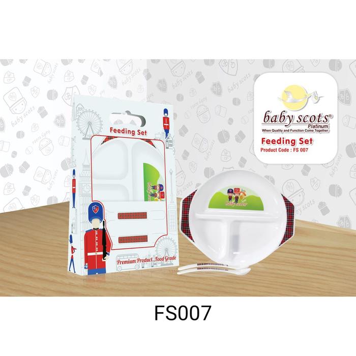 Gambar Baby Gift Set Feeding Set Baby / Alat Makan Bayi Anak Baby Scots FS003 - FS007, Tanpa Bubble dari Mitra RR undefined Tokopedia