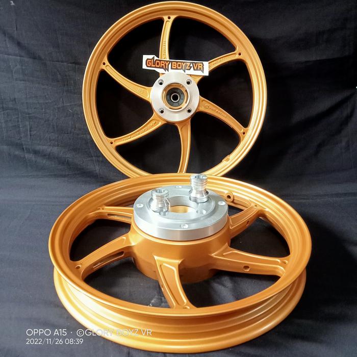 Gambar VND velg VND Six Star PCX 150/160 CBS - gold, PCX 160 ABS dari GLORY BOYZ undefined Tokopedia