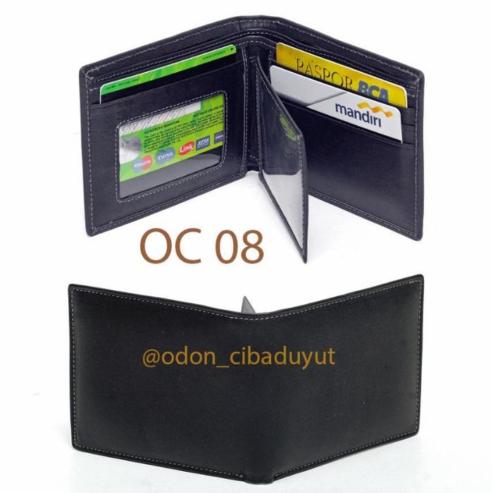 Gambar dompet pria - Hitam dari ODON CIBADUYUT undefined Tokopedia