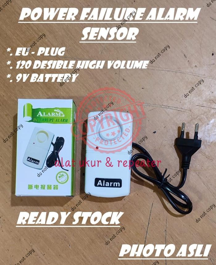 Gambar Sensor Alarm Listrik Mati Padam Putus Power Failure Alarm Sensor - Sensor Alarm dari Alat Ukur Dan Repeater undefined Tokopedia