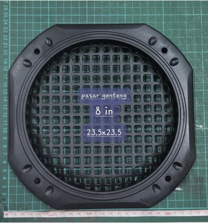 Gambar TUTUP GRILL SPEAKER MOTIF KOTAK UKURAN 8 INCH dari BKT Elektronik undefined Tokopedia