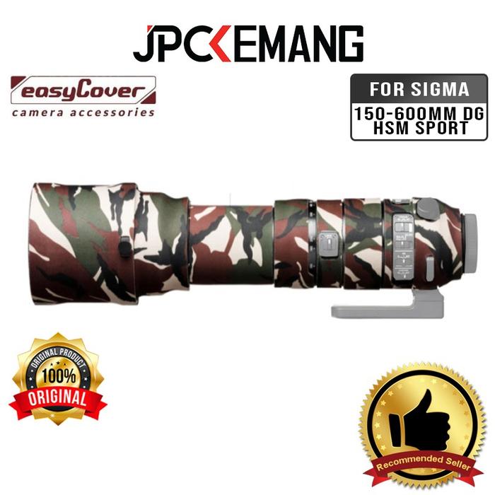 Gambar Lens Coat for Sigma 150-600mm HSM Sport Easy Cover Lens Oak Mantel Lensa Original - GreenCamoflauge dari JPC Kemang undefined Tokopedia
