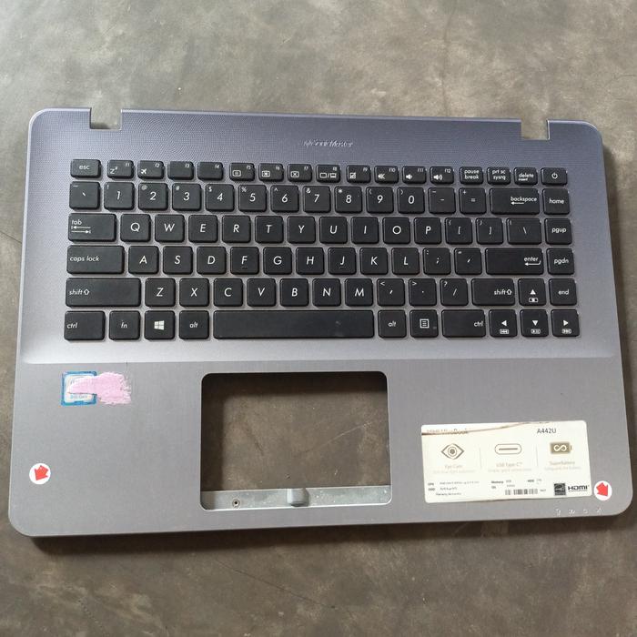 Gambar Casing Laptop Asus A442U X505Z - Silver dari ALL CASING BOGOR undefined Tokopedia