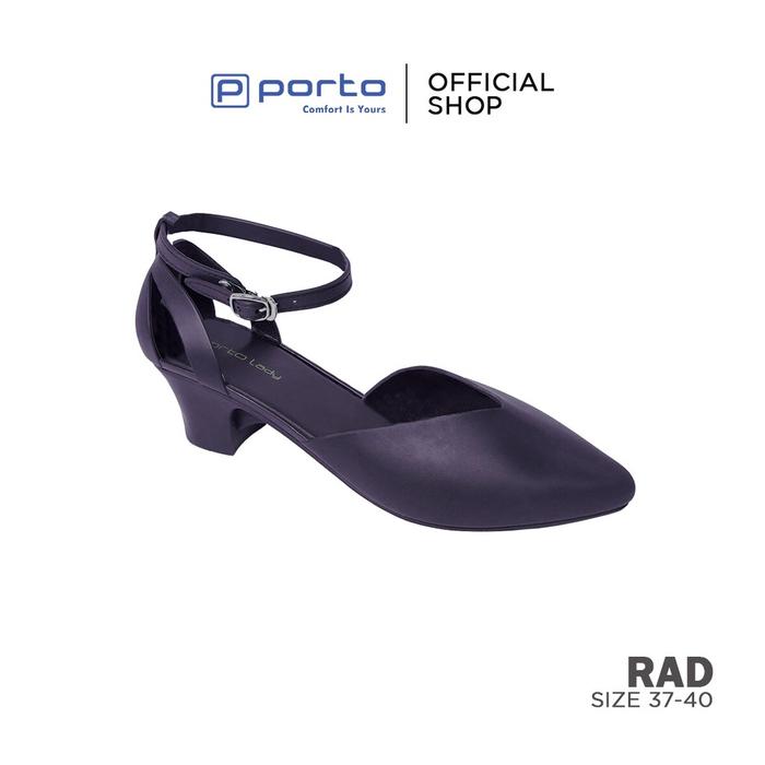 Gambar Sepatu Wedges Wanita Korea Terbaru Cantik Nyaman Jelly Karet Porto RAD - Hitam, 38 dari Serba Warung undefined Tokopedia