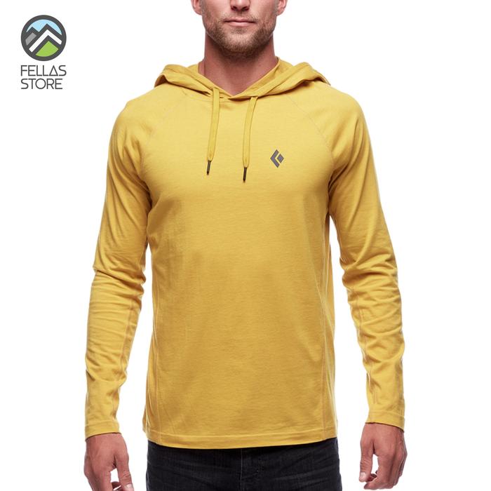 Black Diamond Mens Crag Hoody Sulphur L