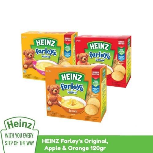 Gambar Heinz Farley'z Biskuit Bayi Farley's Snack - Apple dari Balonku Babyshop undefined Tokopedia