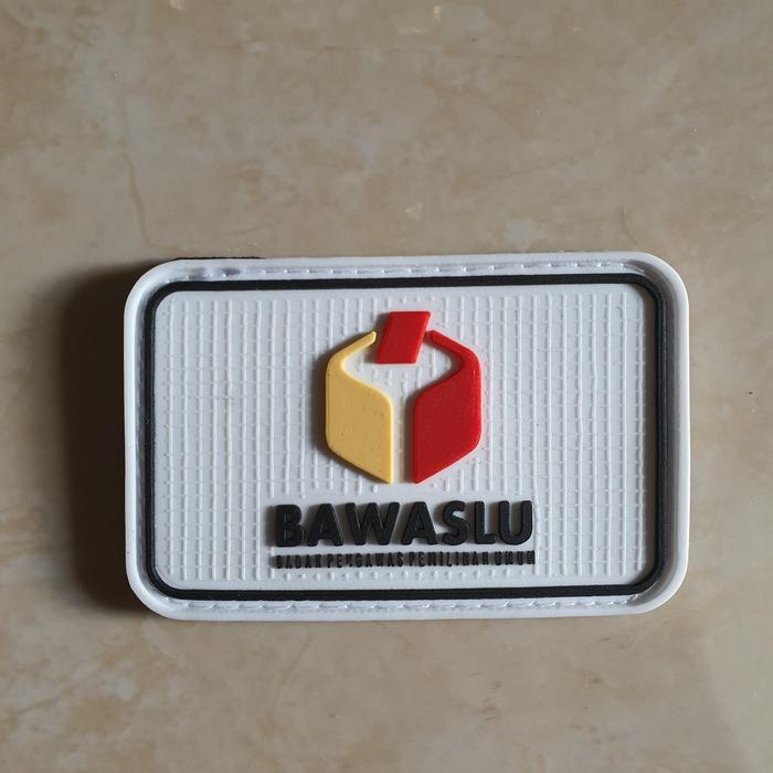 Gambar patch rubber logo bawaslu - badan pengawas pemilihan umum - pemilu - bawaslu dari arl collections undefined Tokopedia