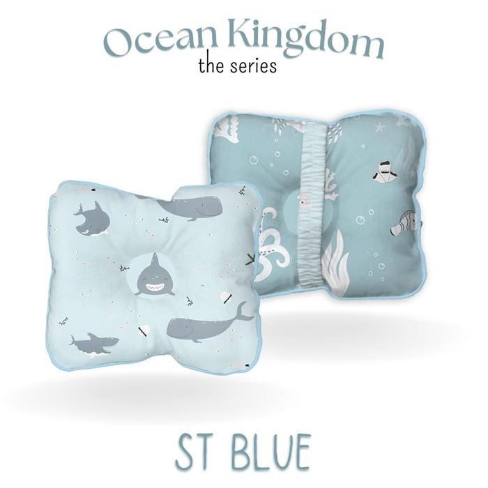 Gambar belabebo bantal tangan menyusui bahan super rayon satin/ tencel - Ocean St Blue dari pillow nes undefined Tokopedia