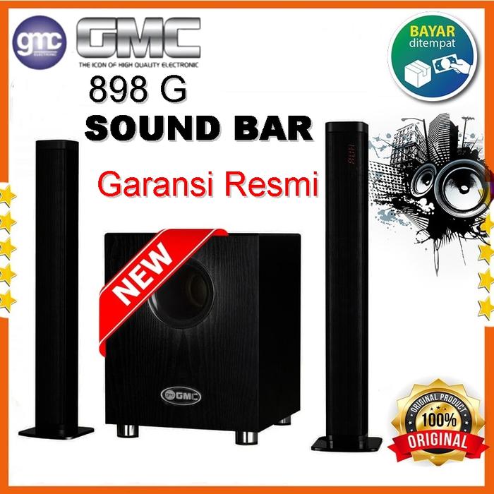 Gambar SOUND BAR GMC 898 G 898G SPEAKER Bass Bluetooth Remot Radio BT USB dari BEST MEGA MANDIRI undefined Tokopedia