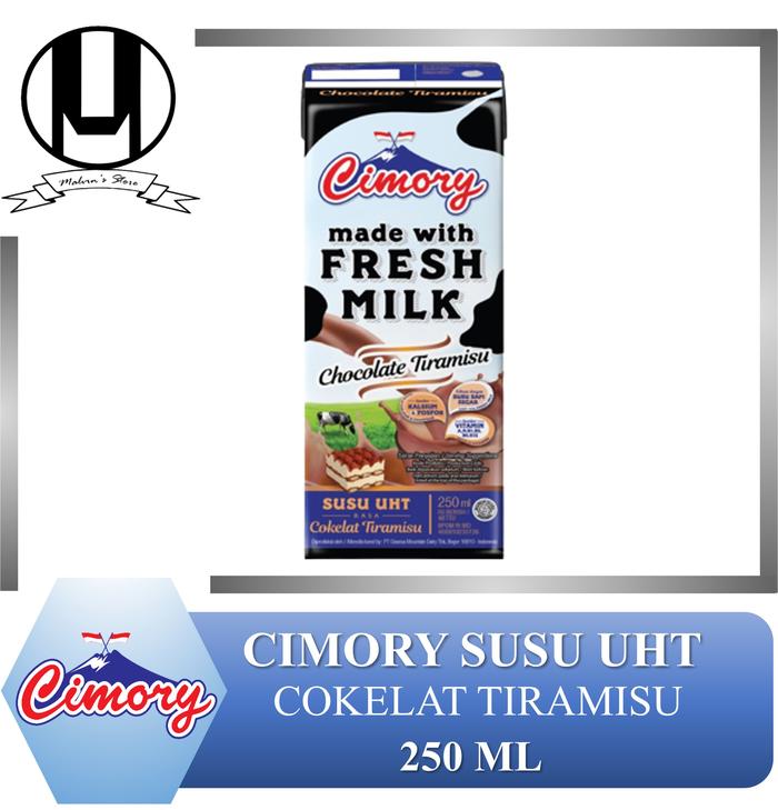 Gambar Cimory Susu UHT (Fresh Milk) - 250 ML - coklat tiramisu dari Malvins store gemilang undefined Tokopedia