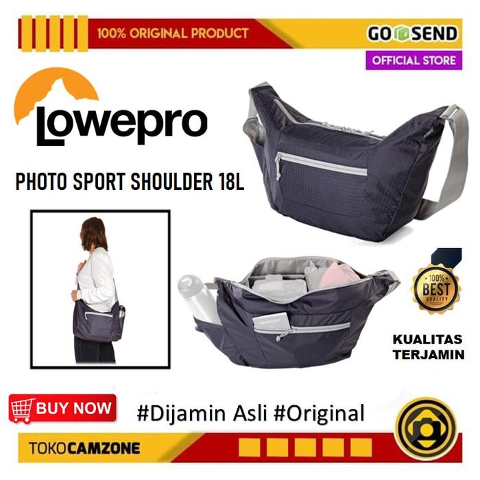 Gambar Lowepro Photo Sport 18L for DSLR Mirrorless Tas Selempang Kamera dari Camzone Official undefined Tokopedia