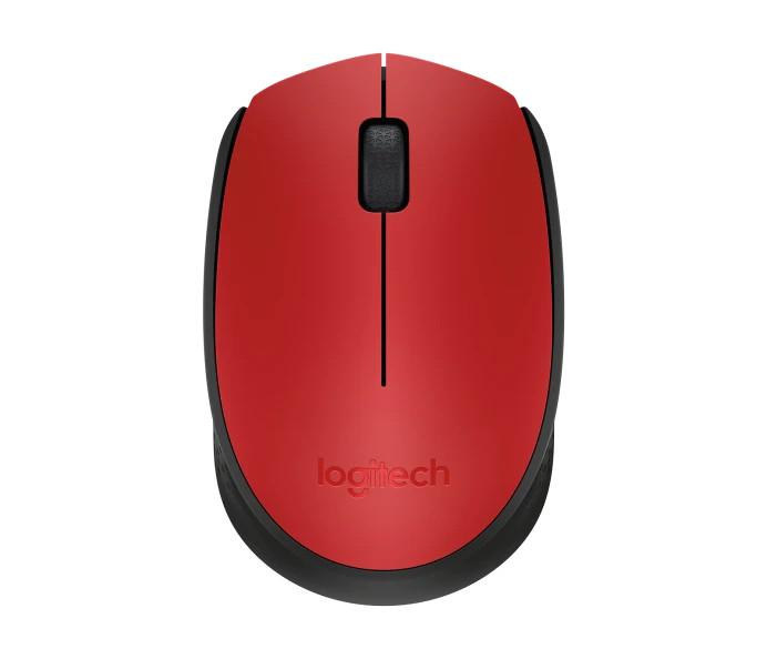 Gambar Mouse Wireless Logitech M171 - Merah dari DBklik Yogya Kab. Sleman Tokopedia