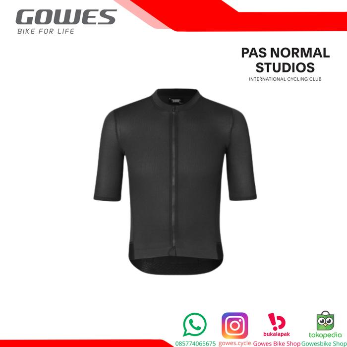 PAS NORMAL STUDIOS - Men's Solitude Mesh Jersey BLACK - M | Indo4ward