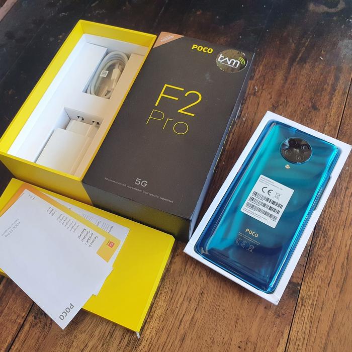 Gambar Xiaomi Poco F2 Pro 256 GB White HP 5G PocoF2 Resmi Pocophone F2 Blue - Neon Blue dari Chrisna Rahardja undefined Tokopedia