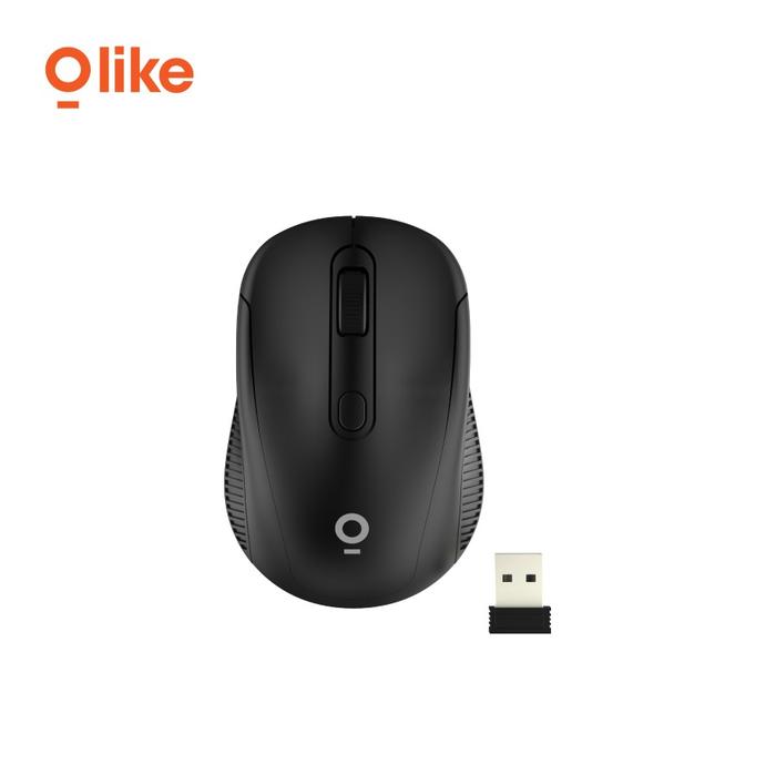 Gambar Olike M2 Wireless Optical Mouse Comfortable Accurate 2.4Ghz - Hitam dari MXKomputer_NEW undefined Tokopedia