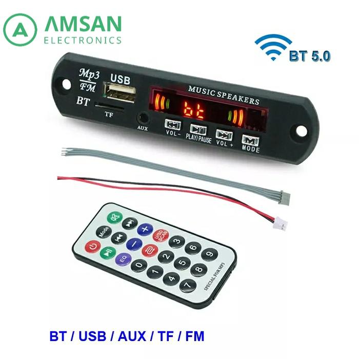 Gambar Bluetooth Mp3 Modul Digital Radio FM USB TF Music Player dari AMSAN ELECTRONICS undefined Tokopedia