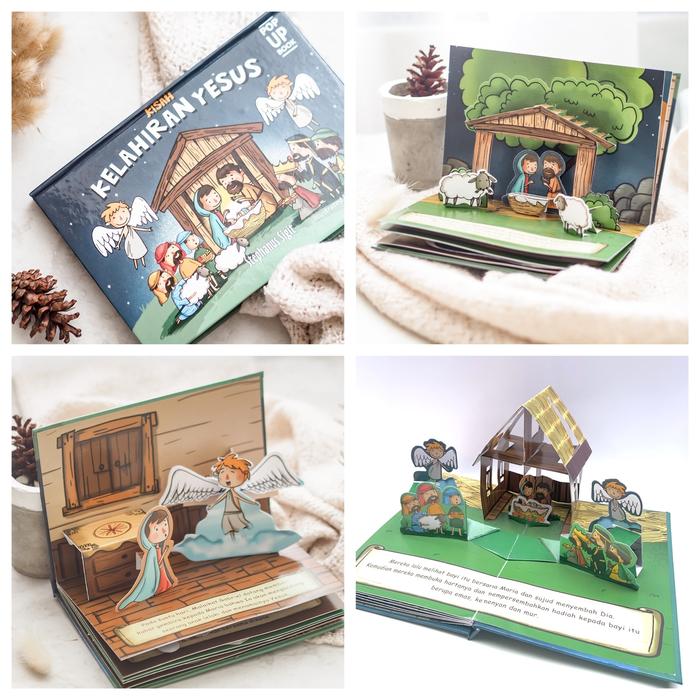 Jual Pop Up Book Edukasi Anak Balita Batita 3D Interaktif Cerita ...