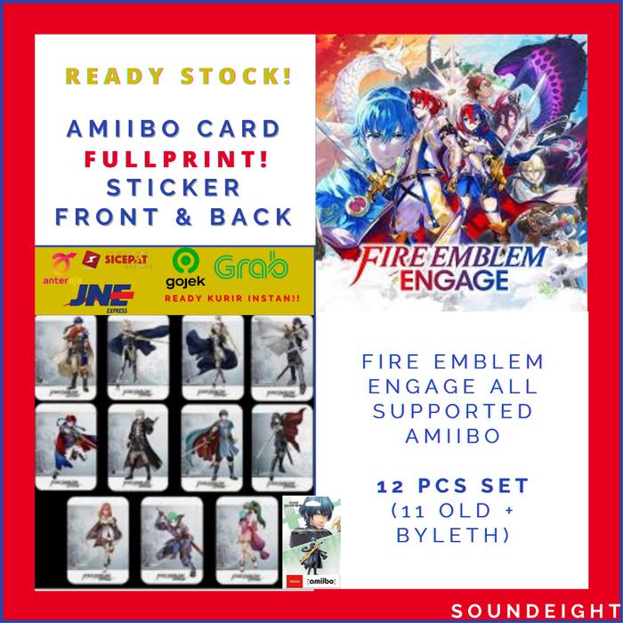 Gambar FIRE EMBLEM ENGAGE COMPLETE 12 Pcs Supported Amiibo Card - Set 12 Pcs dari Soundeight undefined Tokopedia