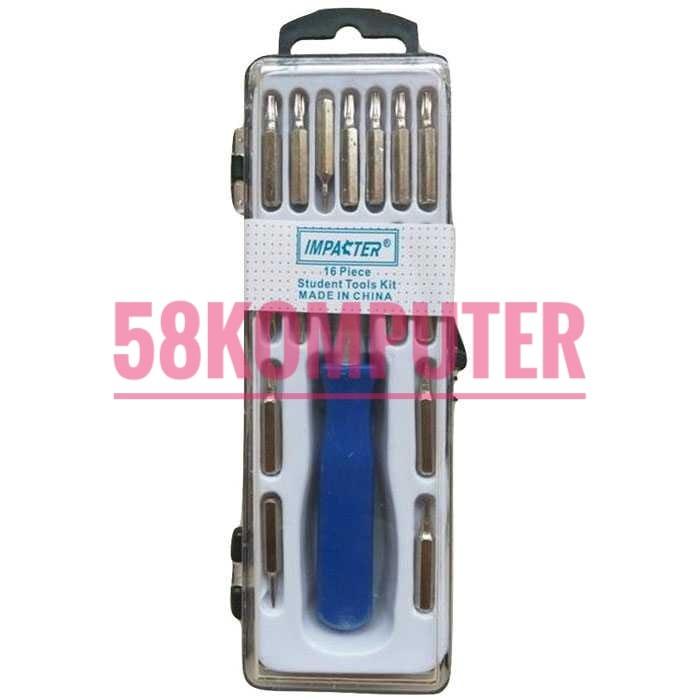 Gambar Obeng Hp Full Set Lengkap Original 30 in 1 Mini Tool Kit Set - 16 IN 1 dari 58KOMPUTER undefined Tokopedia
